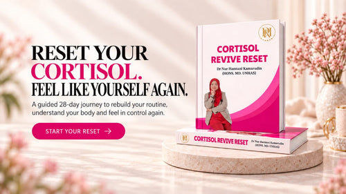 Buku Workbook Cortisol Reset oleh Dr Hannani