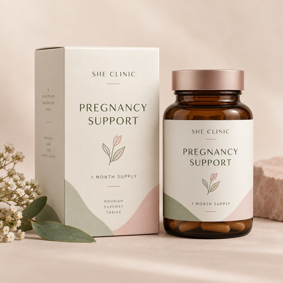 SHE Clinic Pregnancy Support 1 month supply